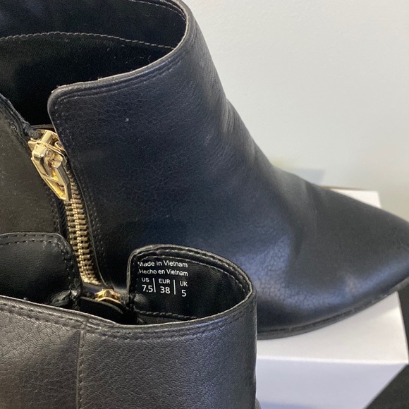 Call it Spring Black Leather Booties - Picture 6 of 6